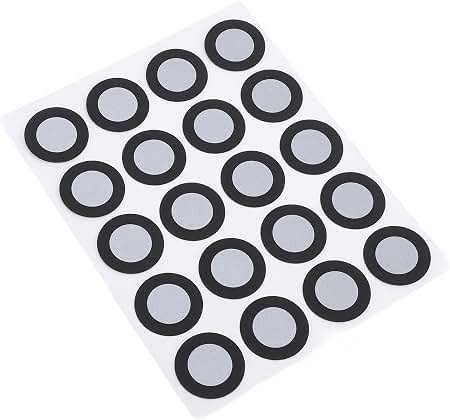Circular passive marker stickers for competition drones